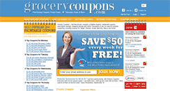 Desktop Screenshot of grocerycoupons.com